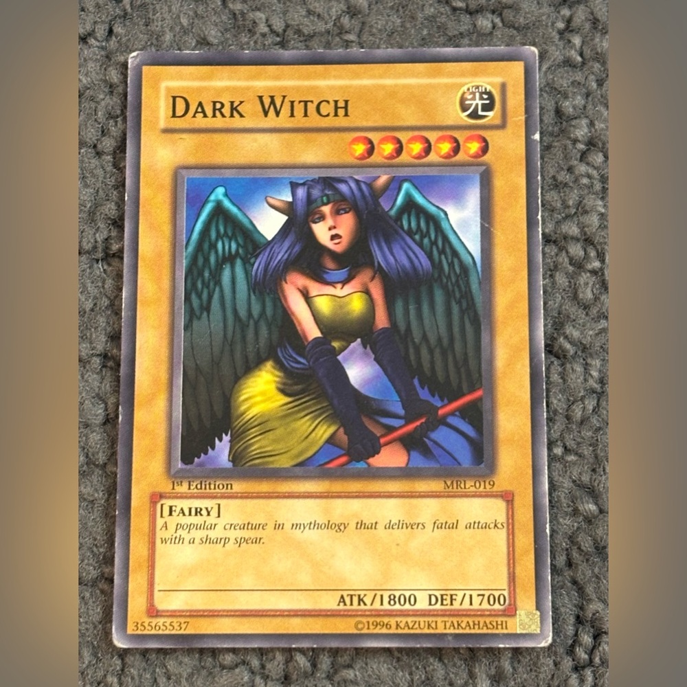 Yu-Gi-Oh Dark Witch MRL-019